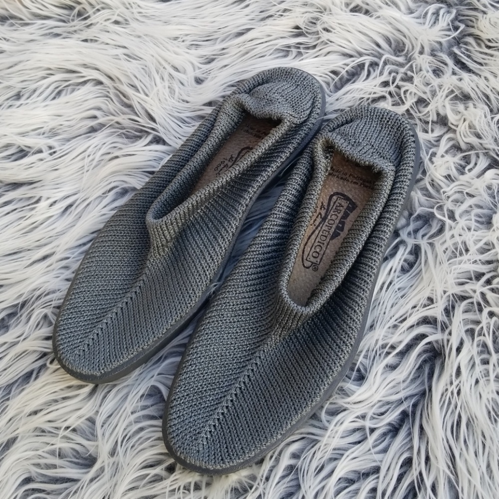 Women's Arcopedico Classic Slip On Knit Mesh Shoes